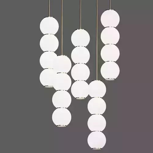 PEARLS 5 ball hanging from string
