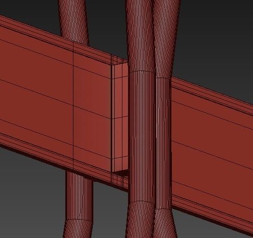 DRAPE SKIRT 15 CHANDELIER 3D model_4