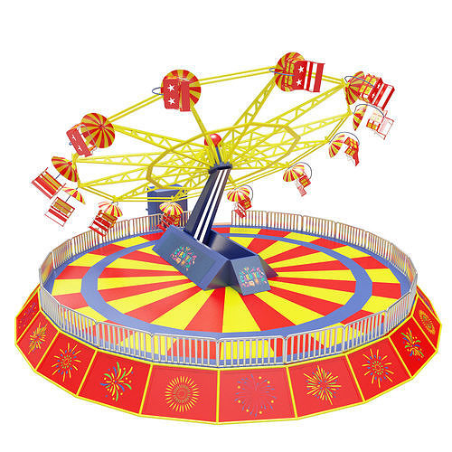 Carnival ride 3D model