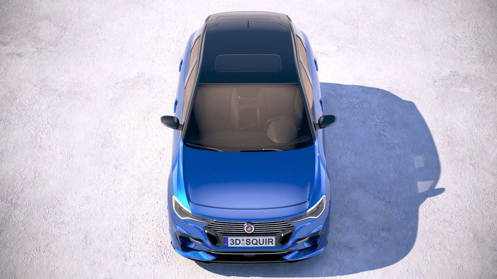 Generic Hatchback 2019 v2 3D model_8