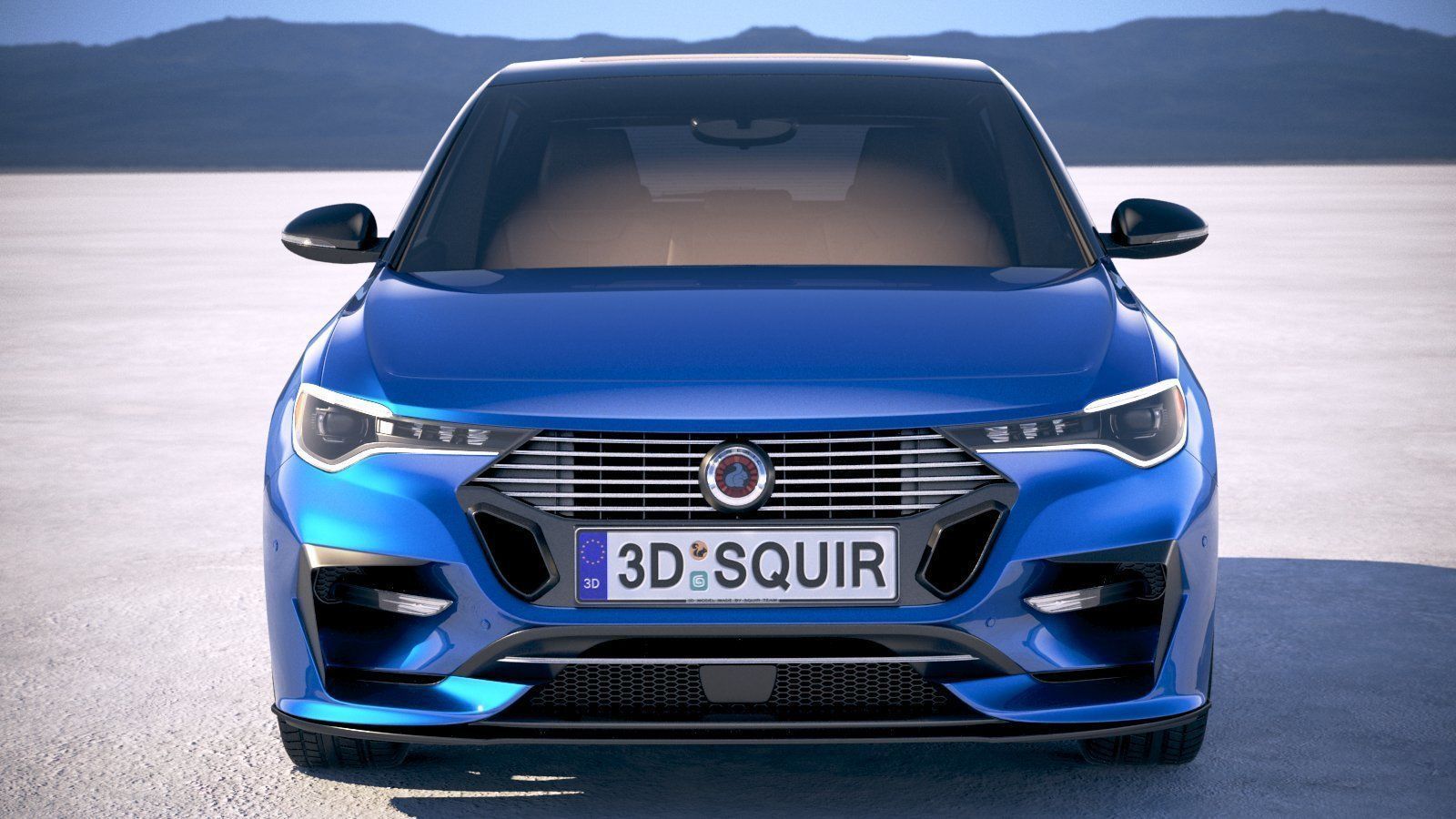 Generic Hatchback 2019 v2 3D model_9