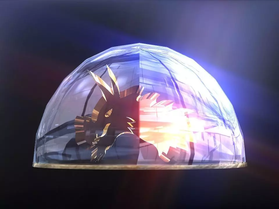 Animal Dragon Head Low-poly 3D model