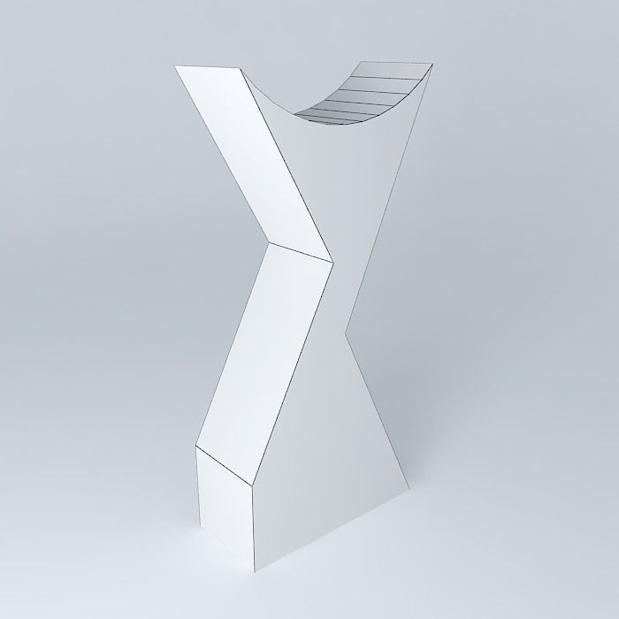 Stacy shape Free 3D model_3