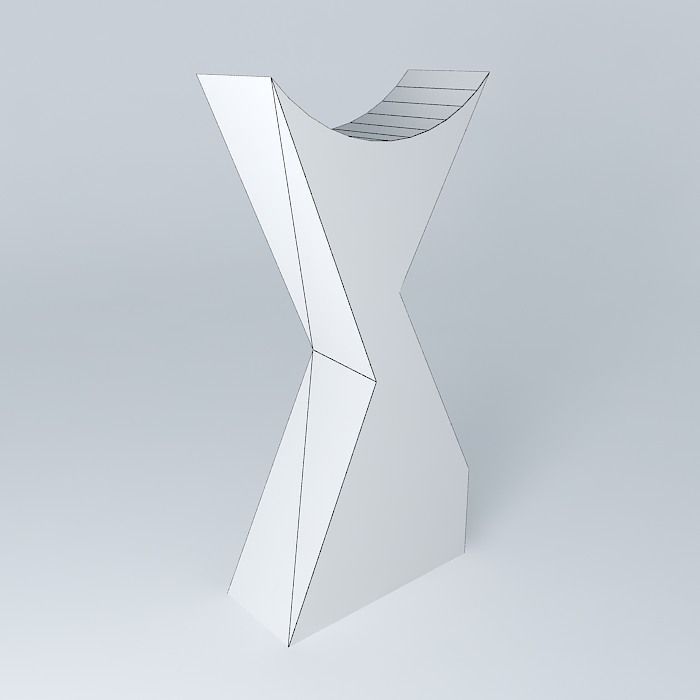 Stacy shape Free 3D model_4