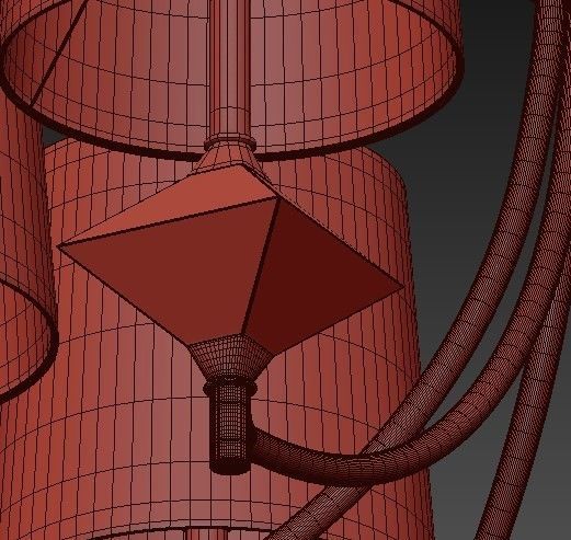 Robert Abbey Chandelier Lighting 3D model_3