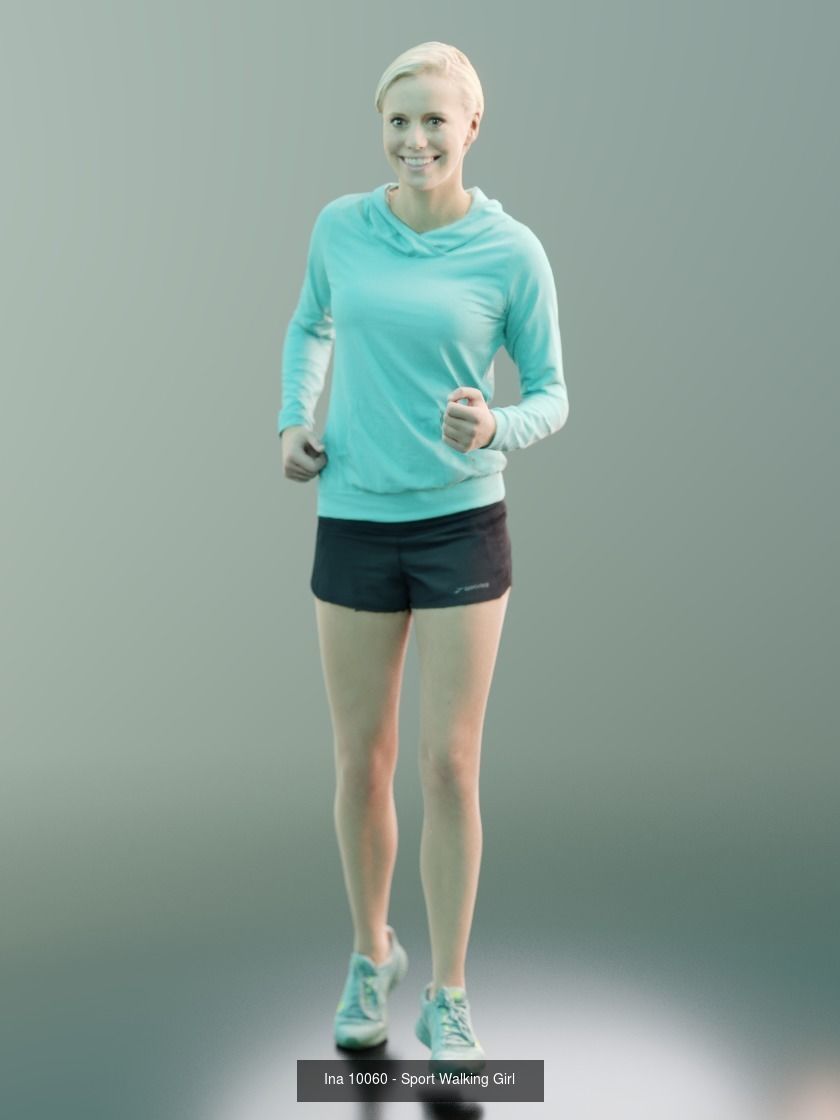 Ina Posed Bundle  3D Model Collection_5