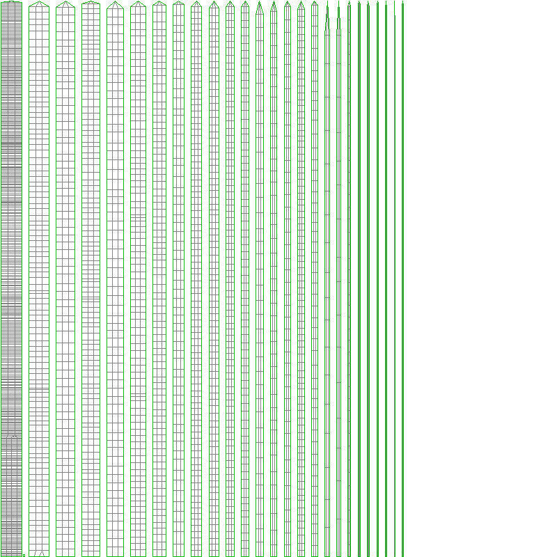 Realistic Lightnings Bundle 03 - 5 pack CA 3D Model Collection_17