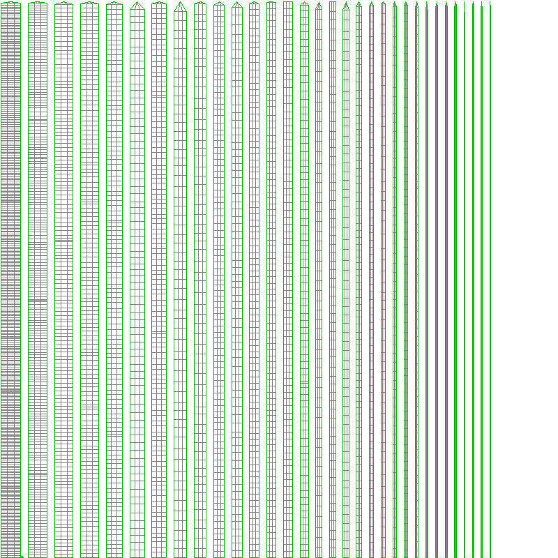 Realistic Lightnings Bundle 03 - 5 pack CA 3D Model Collection_7