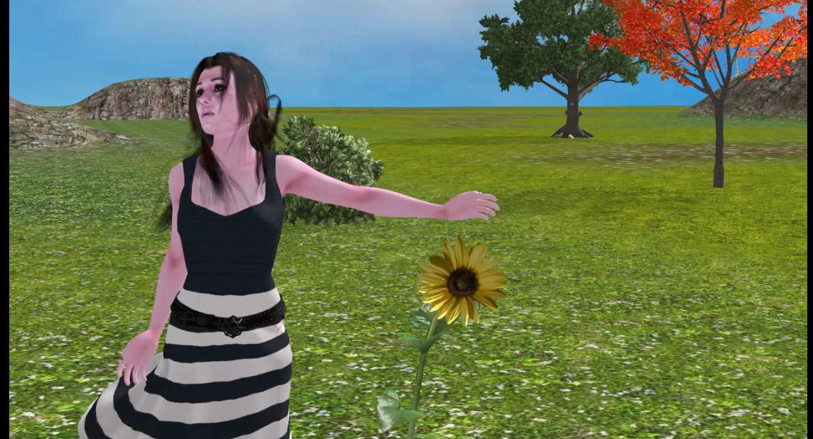 3d nayanthara Cg 3D model_4