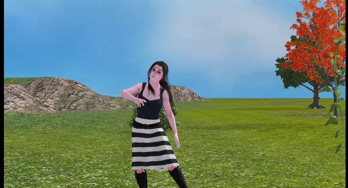 3d nayanthara Cg 3D model_0