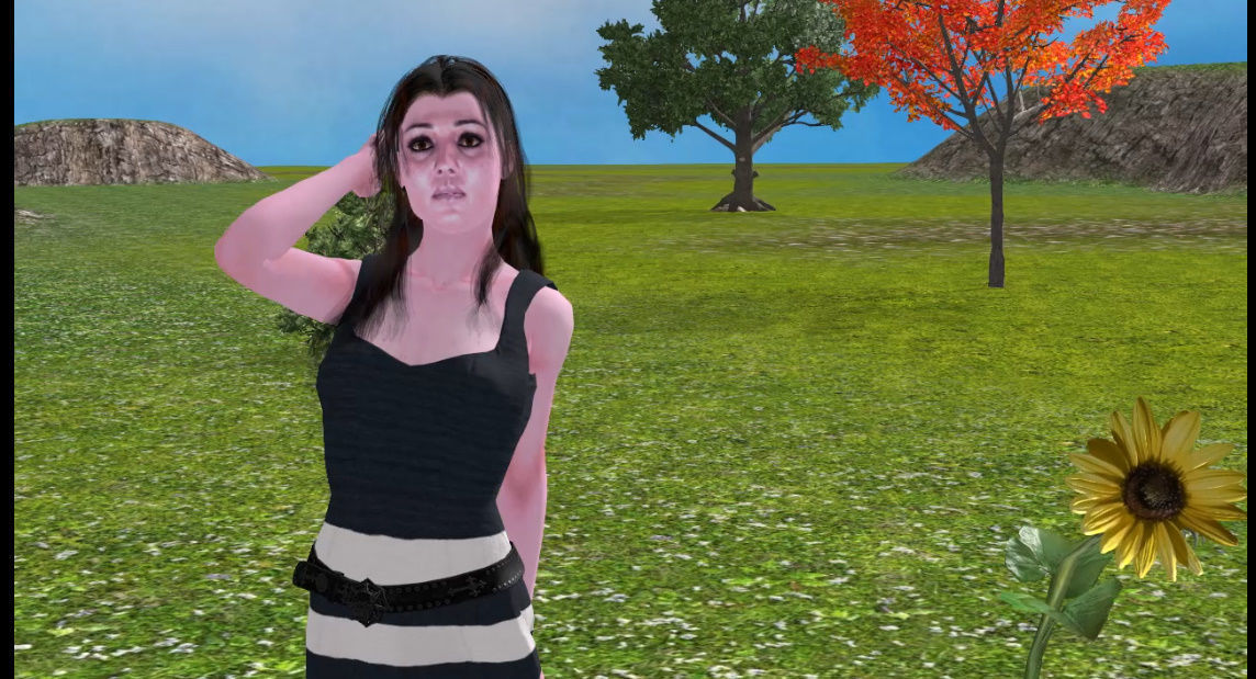 3d nayanthara Cg 3D model_5