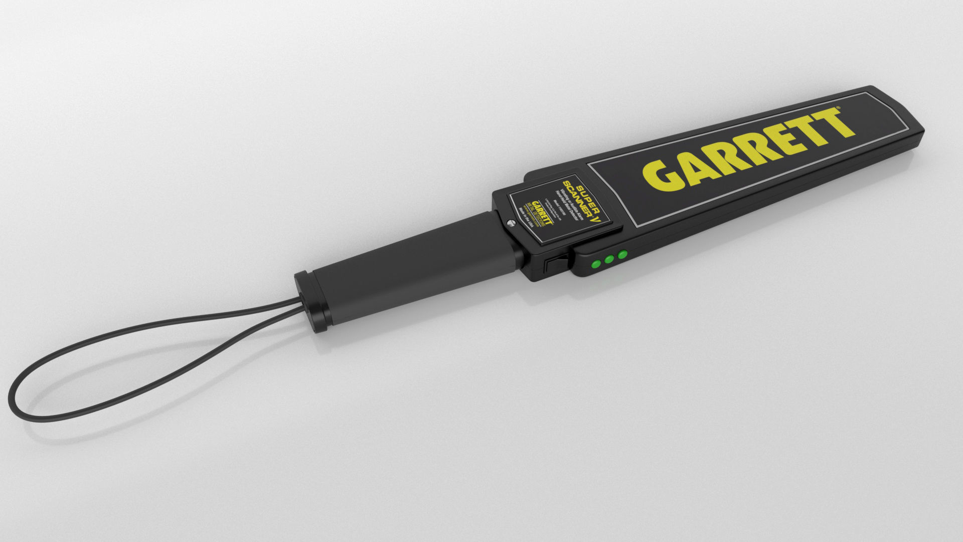 Hand Metal Detector 3D model_5