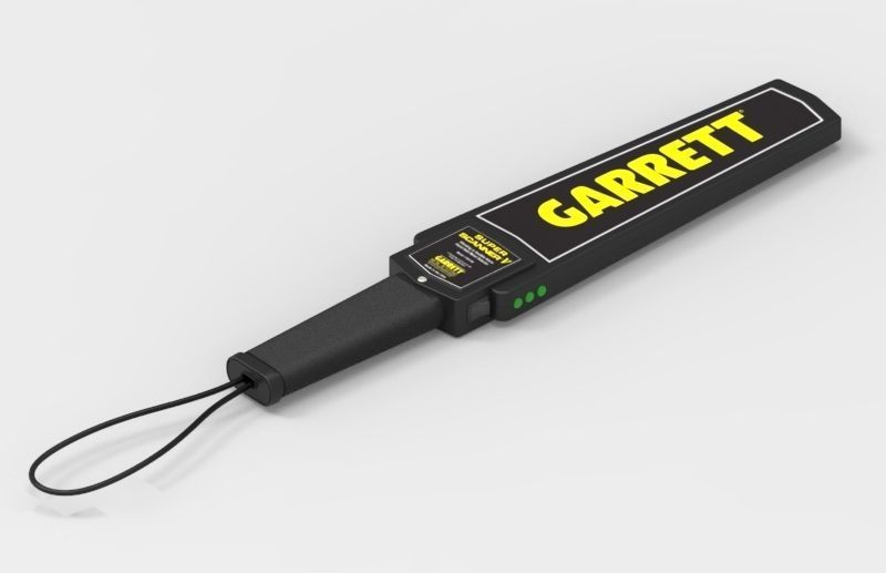 Hand Metal Detector 3D model_6