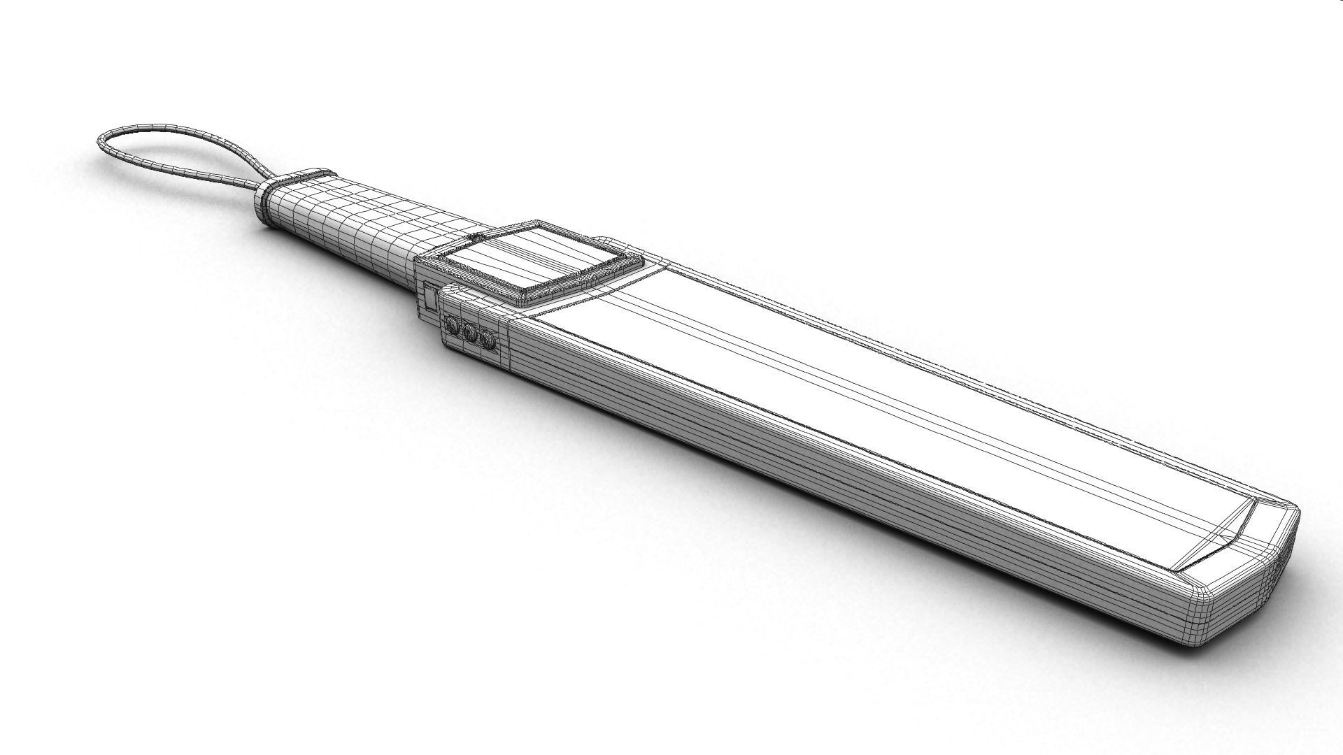 Hand Metal Detector 3D model_12