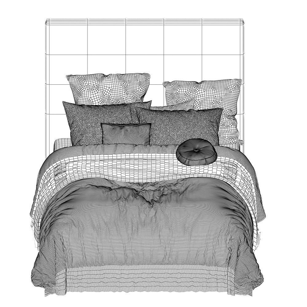 BED Collection 10 Pieces 3d model 3D model_19
