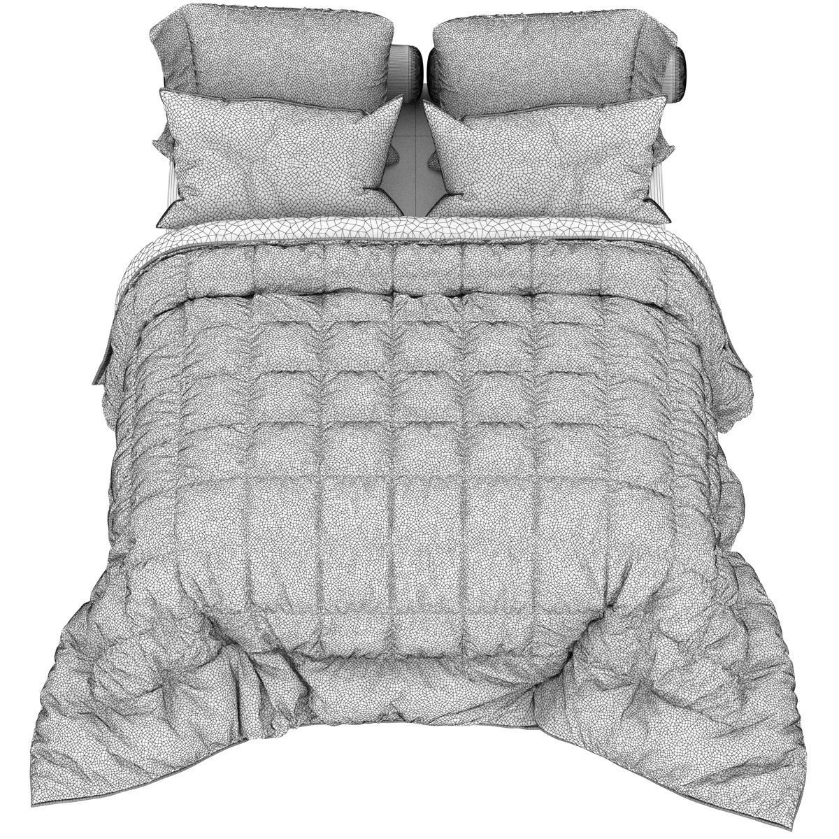 BED Collection 10 Pieces 3d model 3D model_17