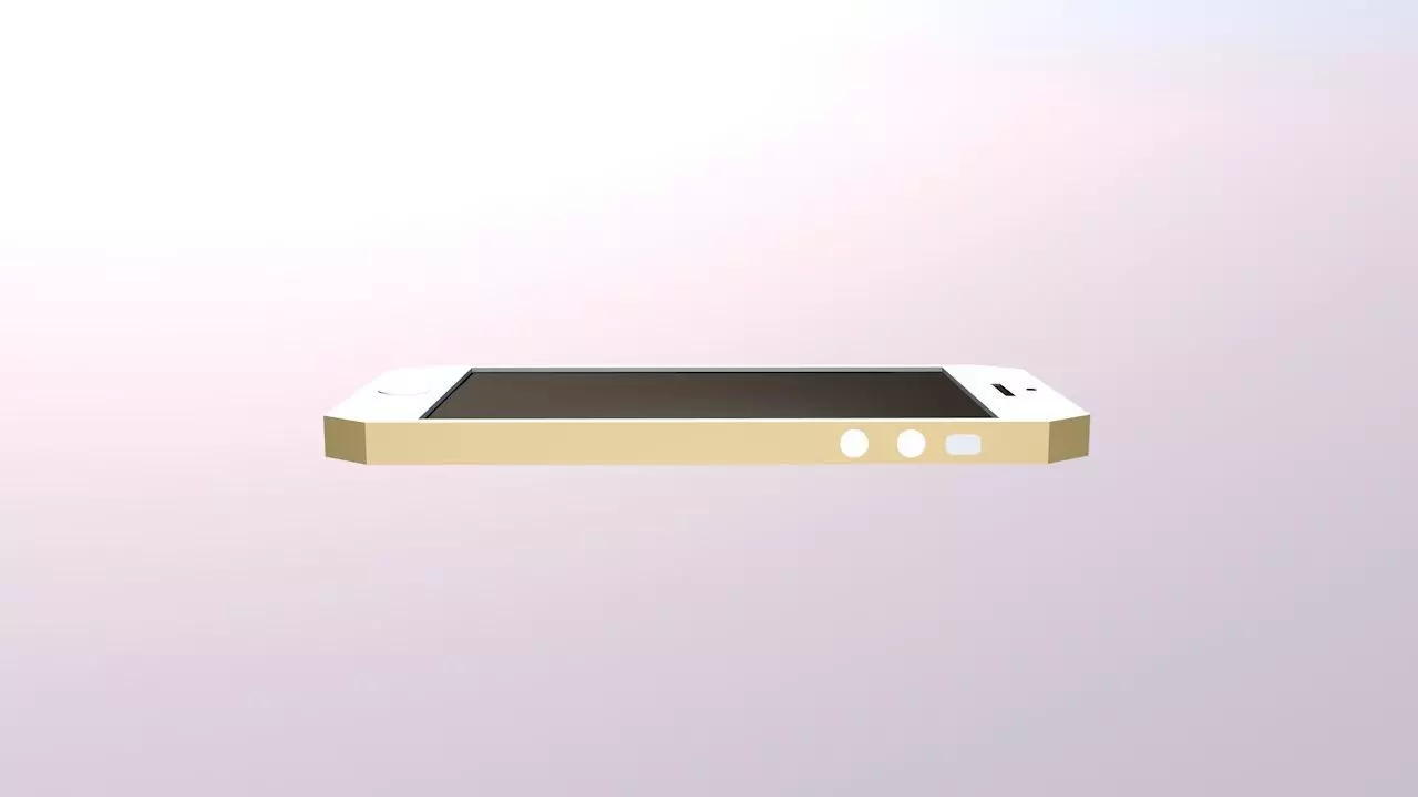 iphone simple Free low-poly 3D model