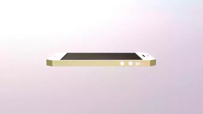 iphone simple Free low-poly 3D model
