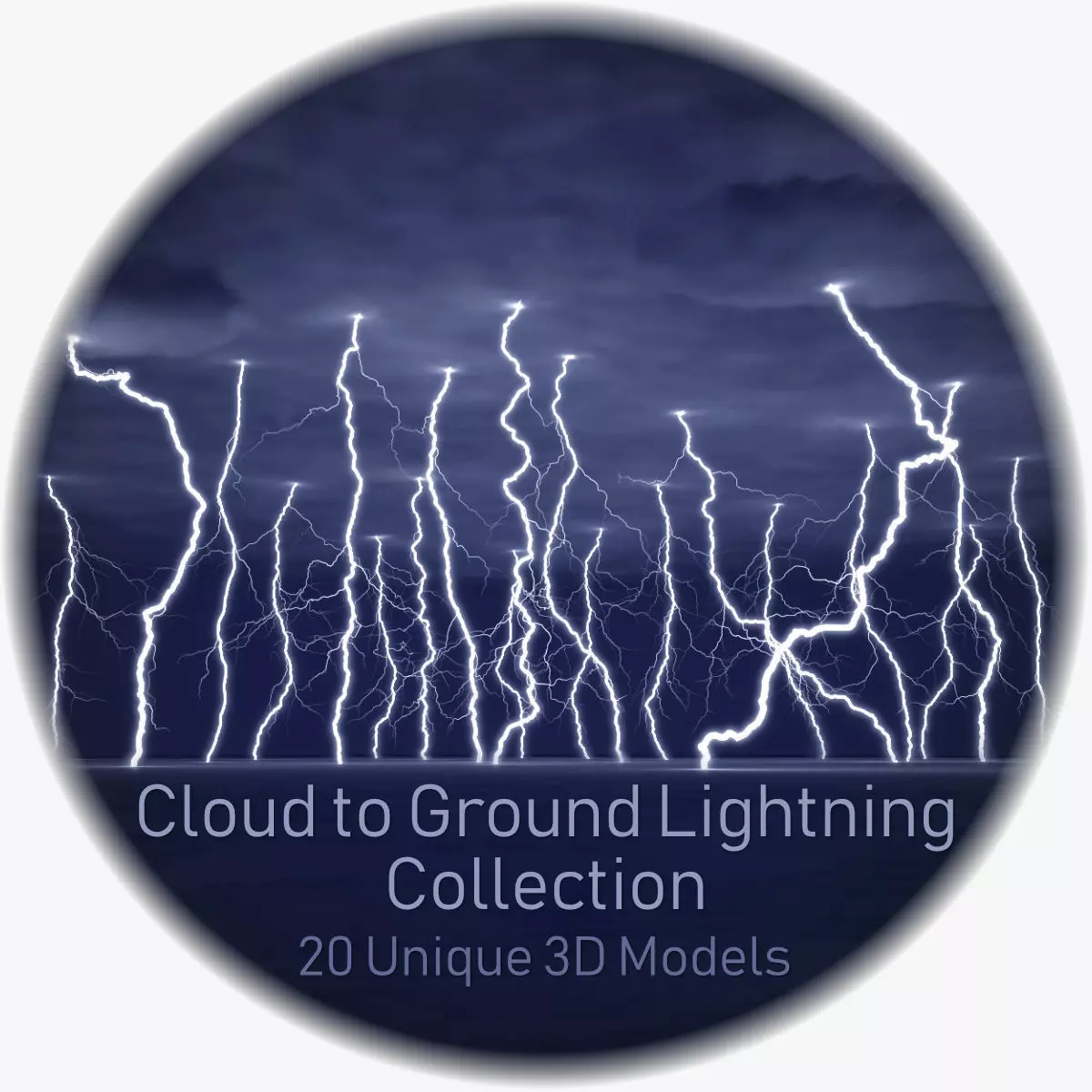 Realistic 3D Lightning Collection CG-01 - 20 _0