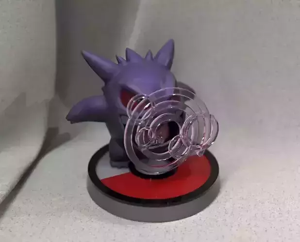 Gengar pokemon figurine