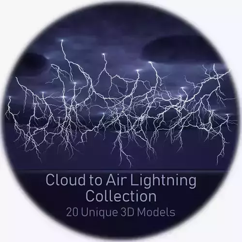 Realistic 3D Lightning Collection CA-01 - 20 