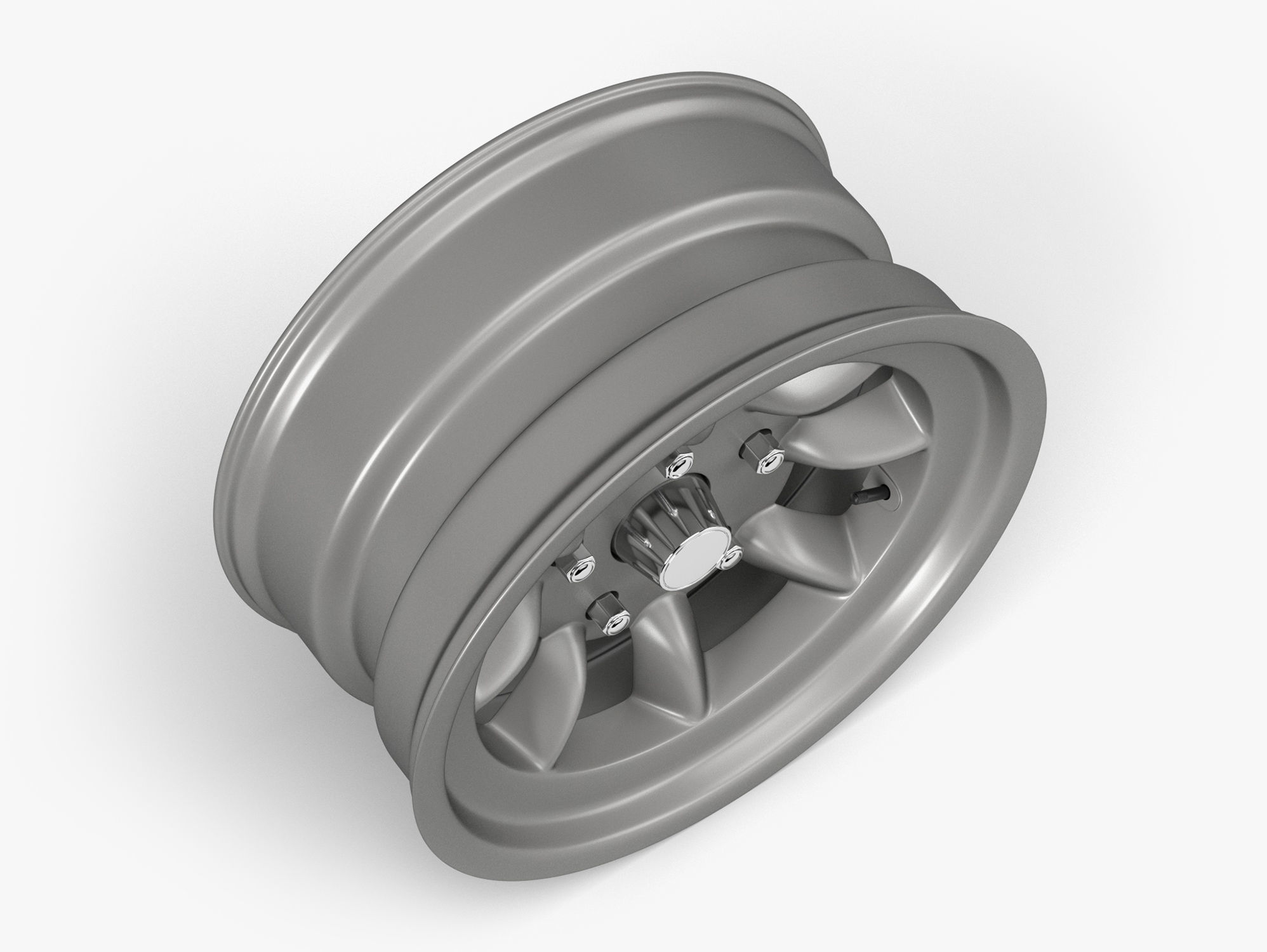 Mini Lite Wheel Low-poly 3D model_2