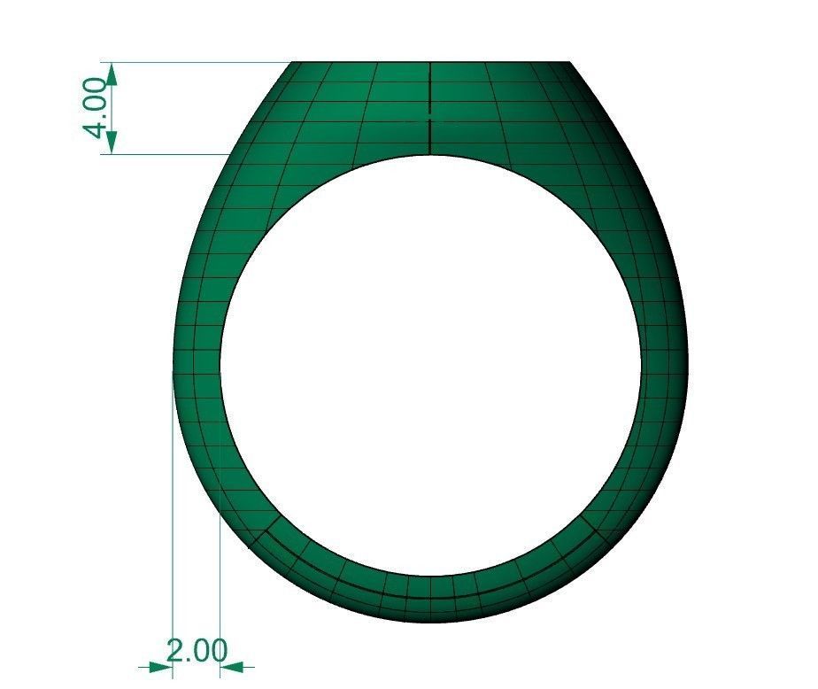 48 signet rings 3D print model_10