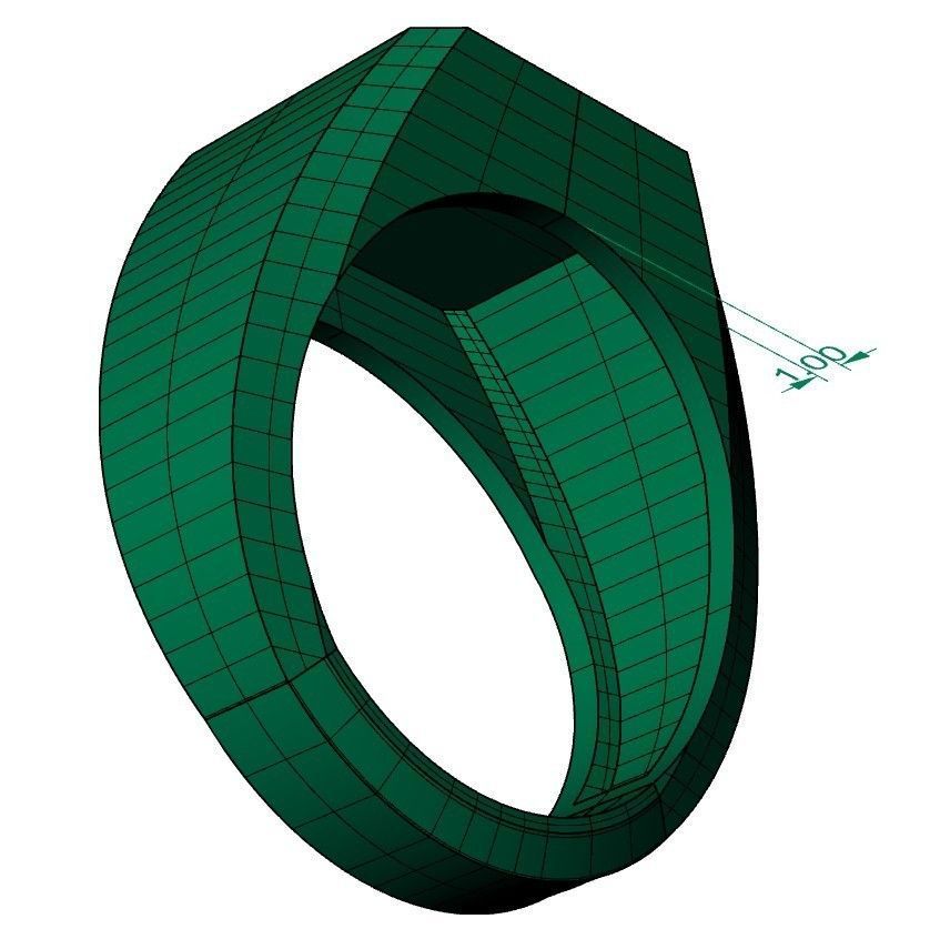 48 signet rings 3D print model_17