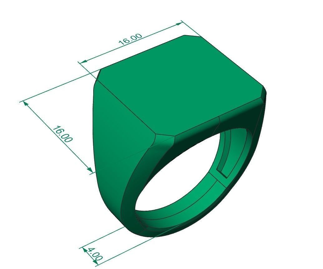 48 signet rings 3D print model_20
