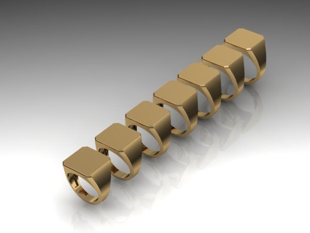 48 signet rings 3D print model_19