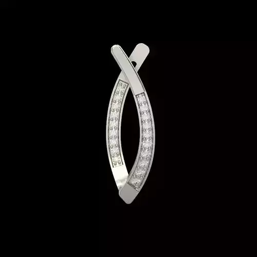 Women Earrings 3dm stl 3D print model 3D print model