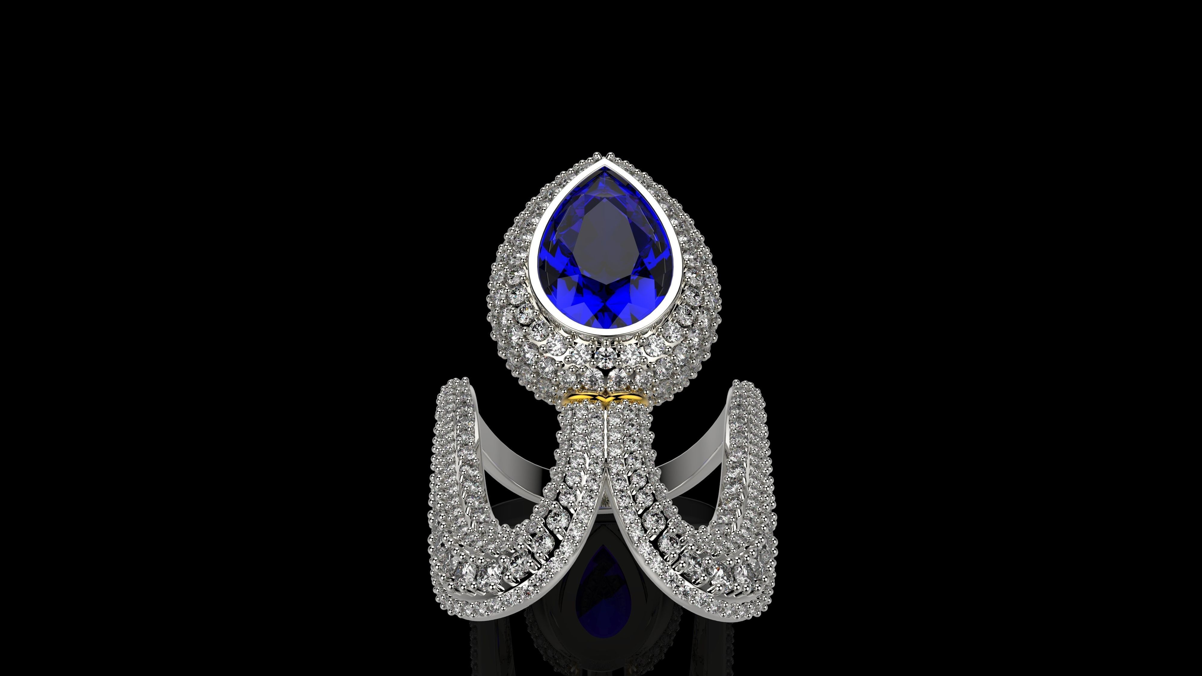 M RINGS N29 3D print model_2