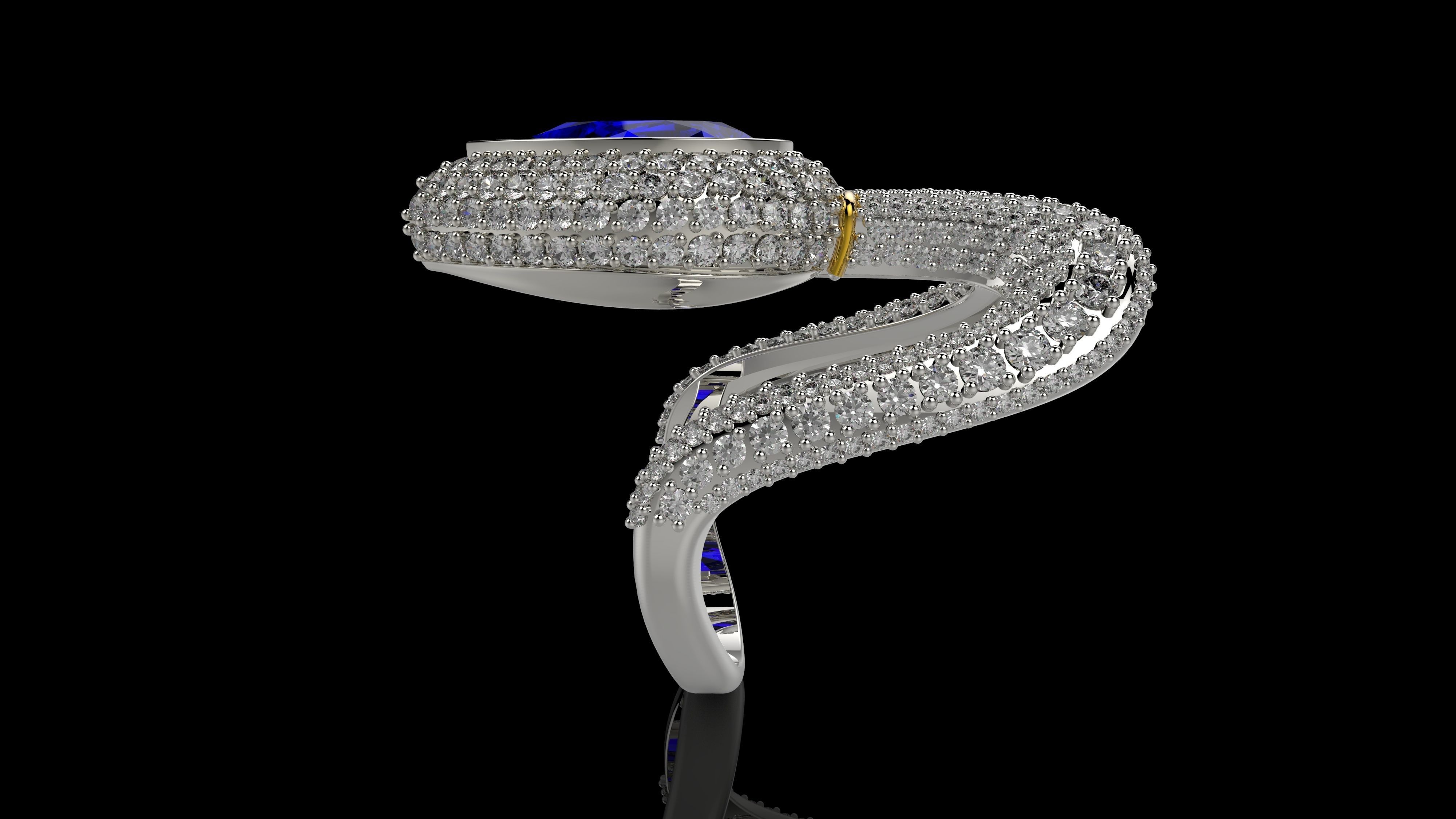 M RINGS N29 3D print model_3