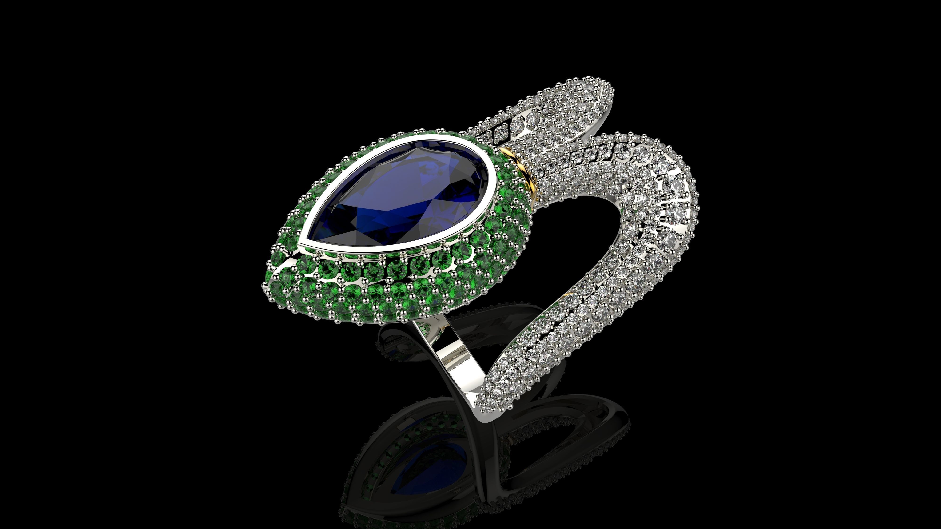 M RINGS N29 3D print model_1