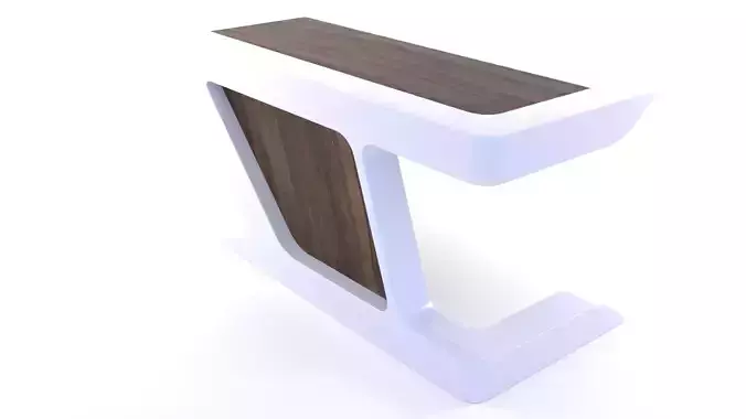Modern Executive Desk - 3ds Max 3D model