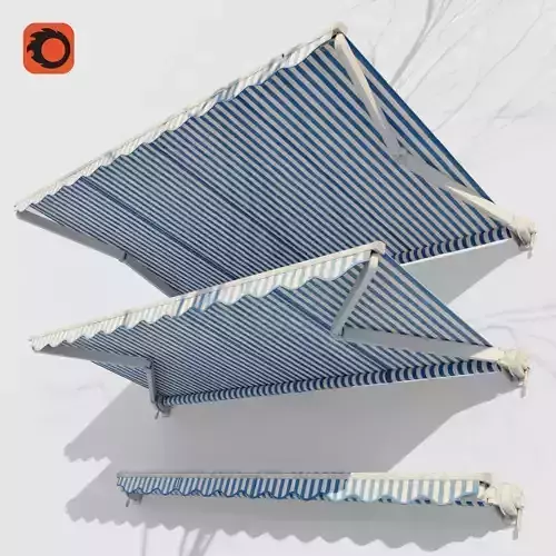 Casset awning  3D model