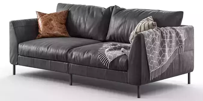 Loft sofa 220 cm 3D model
