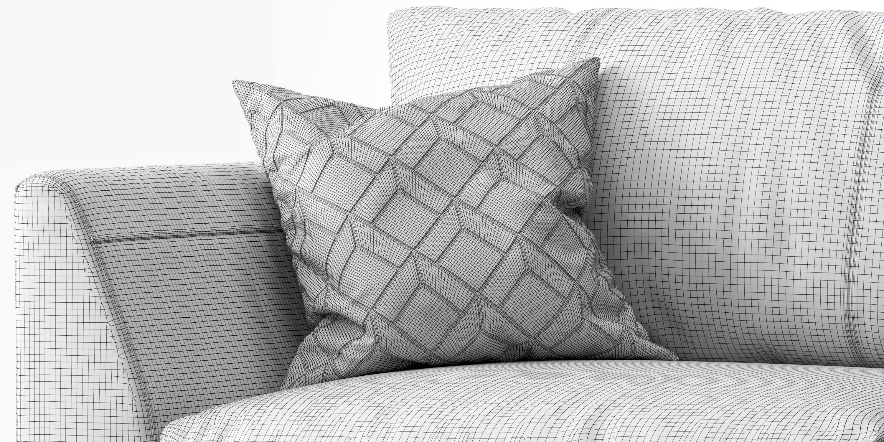 Loft sofa 220 cm 3D model_12