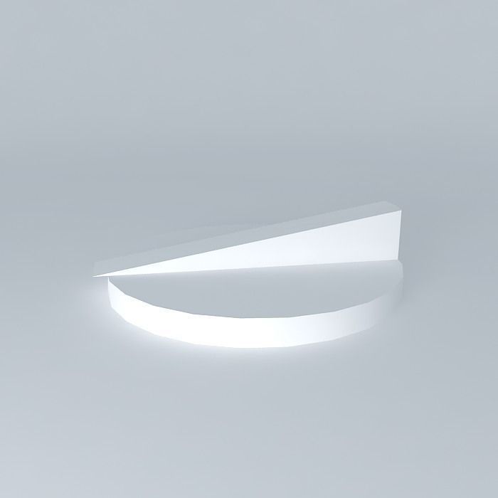 Steel pie chart Free 3D model_2