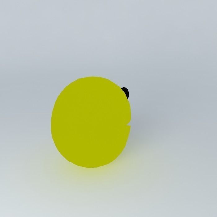 Pacman circle Free 3D model_1