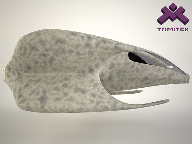 Alien Mothership with Fighters 3D model_49