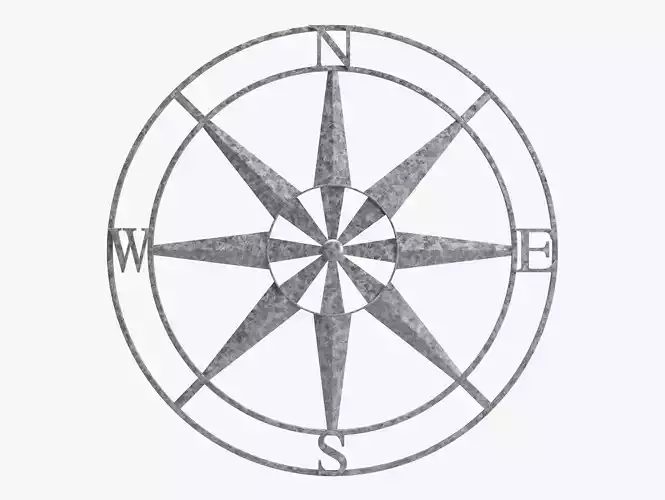 Compass Wall Decor