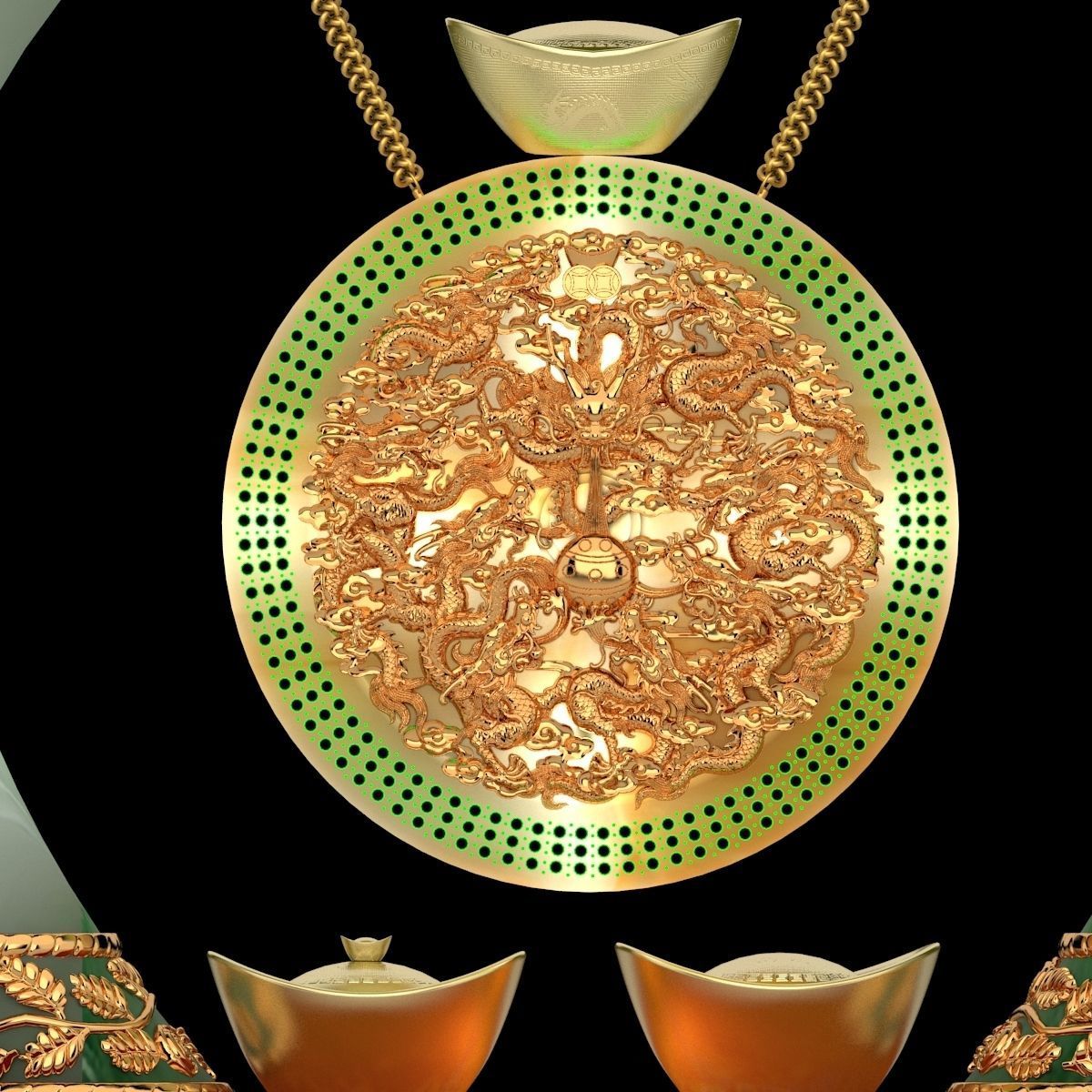 Chinese Yuanbao With Fu And Drag Carving Pattern 3d Model Cgtrader Chinese Yuanbao With Fu And Drag Carving Pattern 3d Model Cgtrader