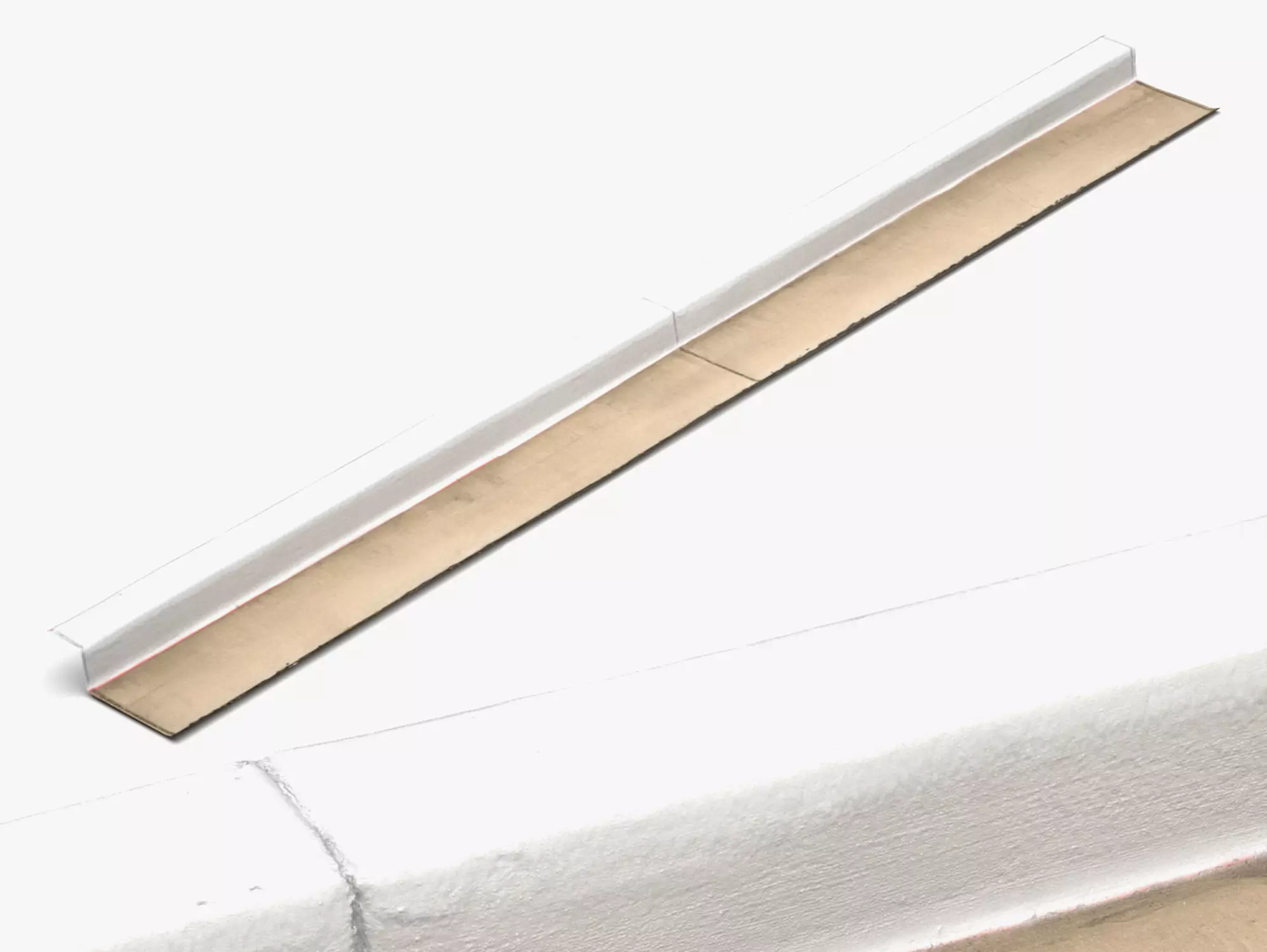 White Curb - 8K Scan Low-poly 3D model_0