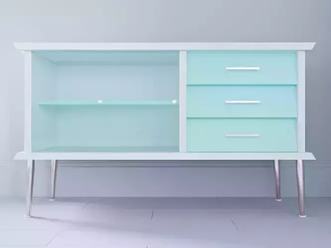 Mid Century Color  Free 3D model