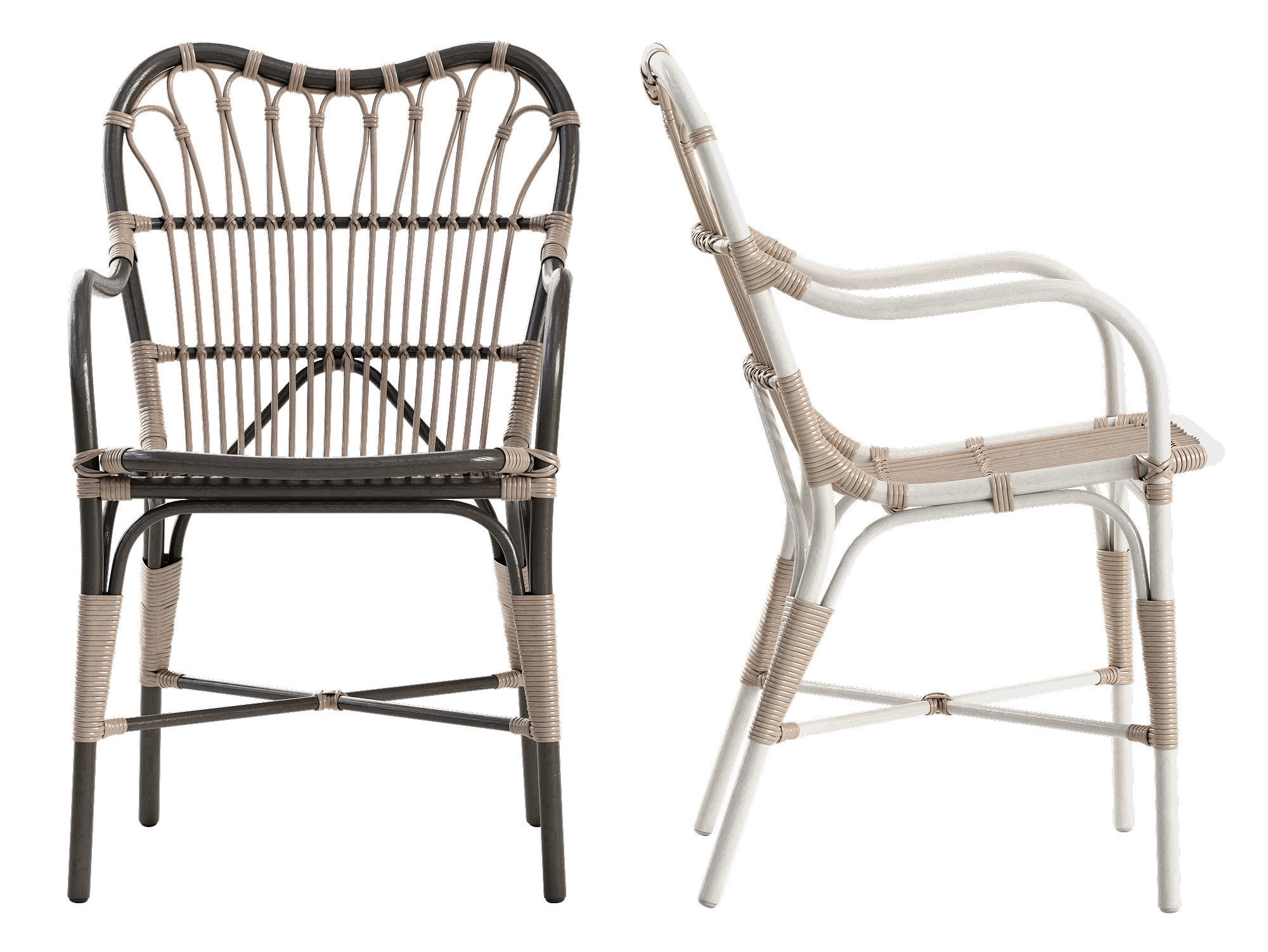 Sika Design Margret chair George table set 3D model_4