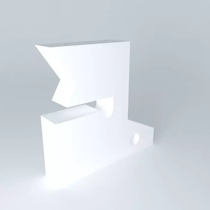 Ollie shape Free 3D model_0
