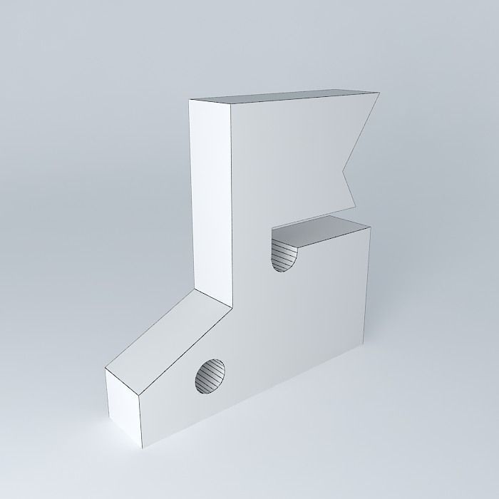 Ollie shape Free 3D model_4