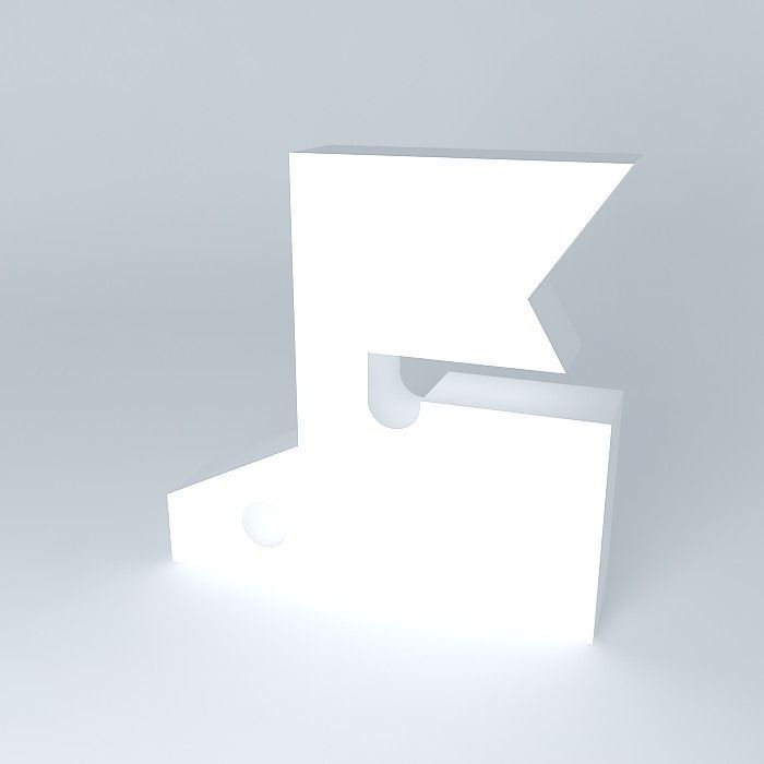 Ollie shape Free 3D model_1