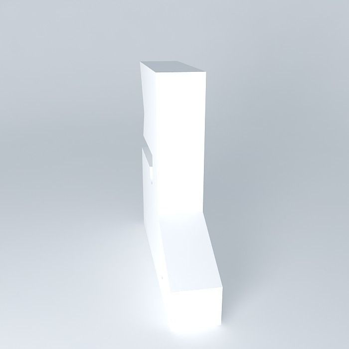 Ollie shape Free 3D model_2